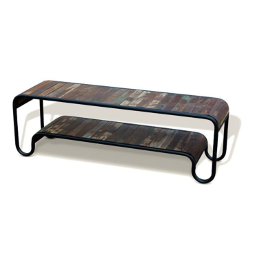 Tv stand recycled wood