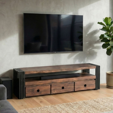 Rustic tv cabinet
